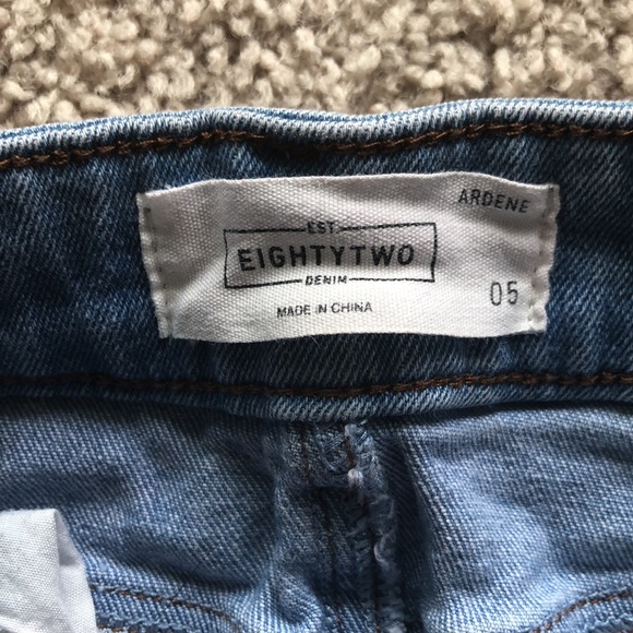 ARDENES denim high-waisted skirt *SIZE 5* - Picture 3 of 3